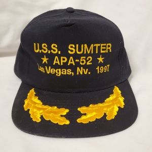 U.S.S. Sumter APA-52 Las Vegas, NV. 1997 Trucker Hat